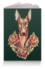 Заказать обложку для паспорта в Москве. Обложка для паспорта Фараонова собака (green) от ТМ_Kiseleva_Svetlana - готовые дизайны и нанесение принтов.