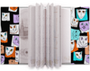 Заказать обложку для паспорта в Москве. Обложка для паспорта Странные кошки паттерн от ELENA ZHARINOVA - готовые дизайны и нанесение принтов.
