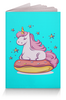 Заказать обложку для паспорта в Москве. Обложка для паспорта Unicorn Donut от Jimmy Flash - готовые дизайны и нанесение принтов.