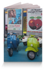 Заказать обложку для паспорта в Москве. Обложка для паспорта Vespa от ElenaE  - готовые дизайны и нанесение принтов.