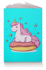 Заказать обложку для паспорта в Москве. Обложка для паспорта Unicorn Donut от Jimmy Flash - готовые дизайны и нанесение принтов.