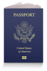 Заказать обложку для паспорта в Москве. Обложка для паспорта USA PASSPORT от Pod Pul - готовые дизайны и нанесение принтов.