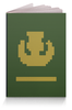 Заказать обложку для паспорта в Москве. Обложка для паспорта Papers, Please от hideo_kojima - готовые дизайны и нанесение принтов.