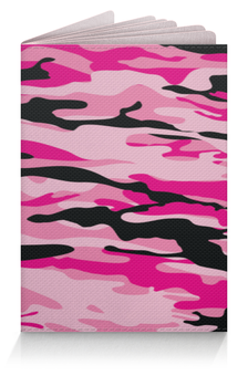 Заказать обложку для паспорта в Москве. Обложка для паспорта Розовый камуфляж от sirena-97@yandex.ru - готовые дизайны и нанесение принтов.