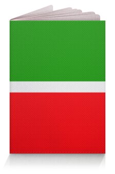 Заказать обложку для паспорта в Москве. Обложка для паспорта Флаг Татарстана от Kibet  - готовые дизайны и нанесение принтов.