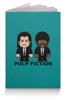 Заказать обложку для паспорта в Москве. Обложка для паспорта Pulp Fiction от Аня Лукьянова - готовые дизайны и нанесение принтов.