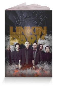 Заказать обложку для паспорта в Москве. Обложка для паспорта LINKIN PARK от robus - готовые дизайны и нанесение принтов.