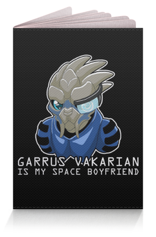 Заказать обложку для паспорта в Москве. Обложка для паспорта Mass effect(Garrus Vakarian) от galaxy secret - готовые дизайны и нанесение принтов.