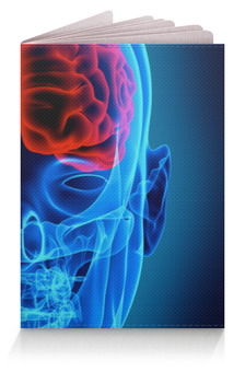 Заказать обложку для паспорта в Москве. Обложка для паспорта X-RAY SKULL от Jimmy Flash - готовые дизайны и нанесение принтов.