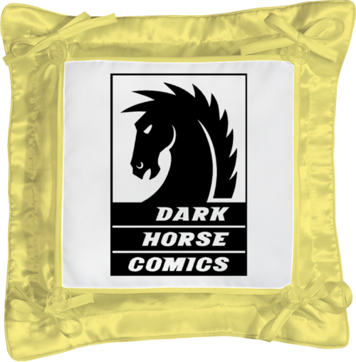 Заказать подушку в Москве. Подушка простая Dark Horse Comics от YellowCloverShop - готовые дизайны и нанесение принтов.