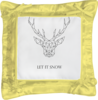 Заказать подушку в Москве. Подушка простая Dear Deer от Disignshop - готовые дизайны и нанесение принтов.