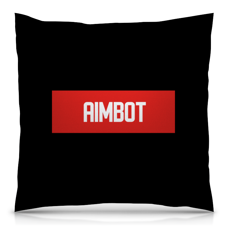 Printio Подушка 40x40 см с полной запечаткой Aimbot printio футболка с полной запечаткой мужская aimbot