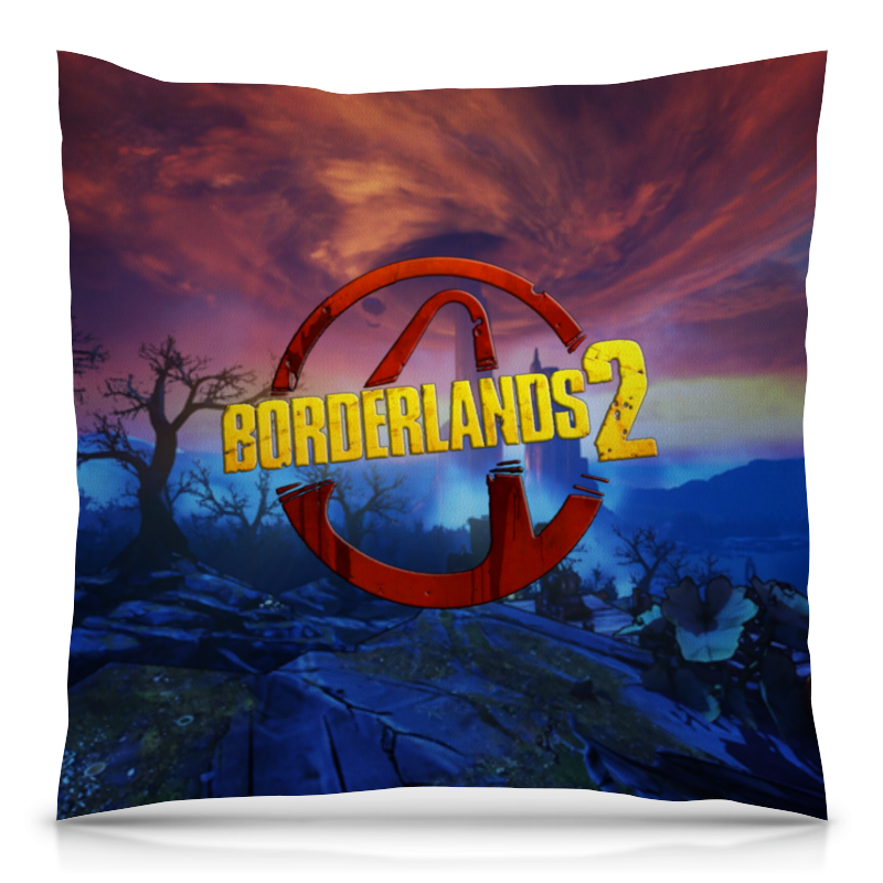 Printio Подушка 40x40 см с полной запечаткой Borderlands 2