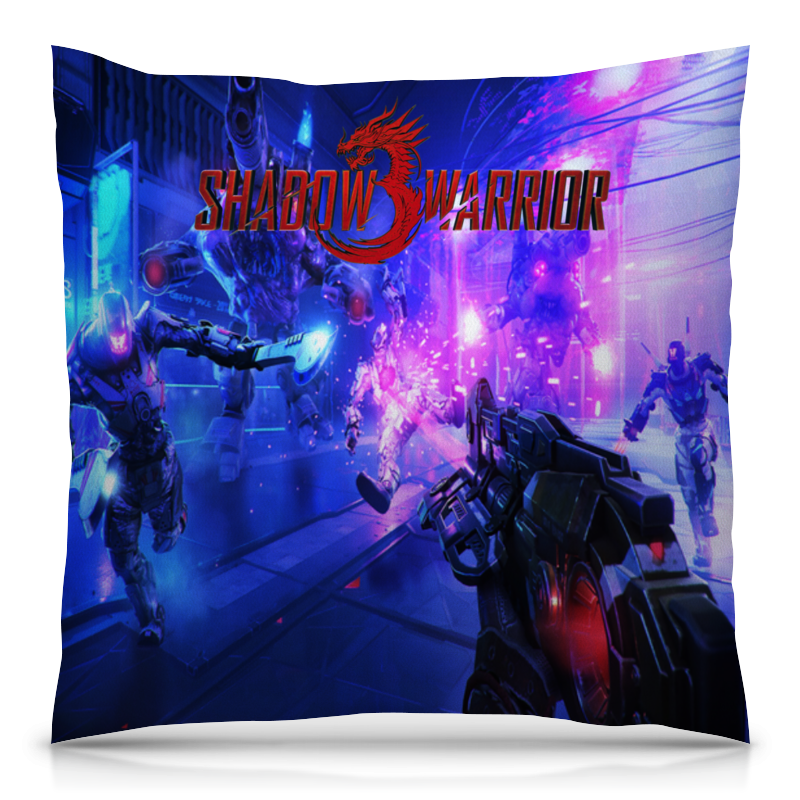 Printio Подушка 40x40 см с полной запечаткой Shadow warrior printio подушка 40x40 см с полной запечаткой shadow warrior 3