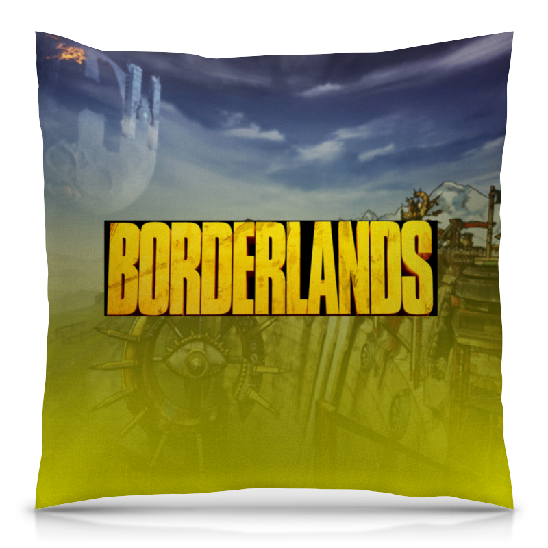 Printio Подушка 40x40 см с полной запечаткой Borderlands