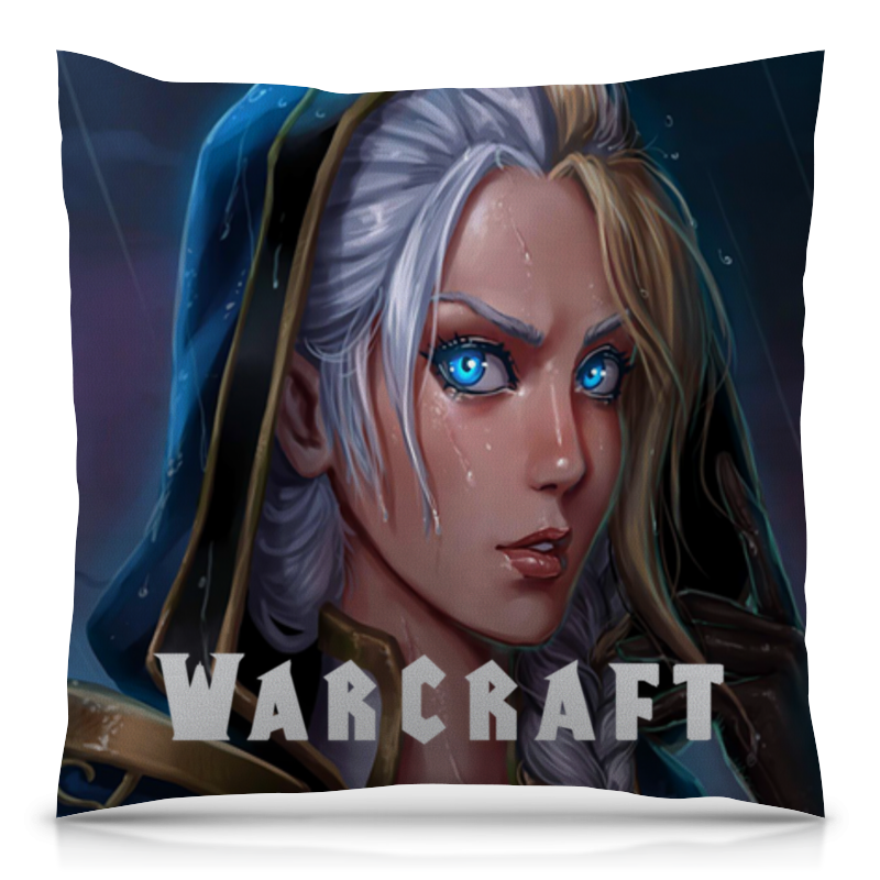 Printio Подушка 40x40 см с полной запечаткой World of warcraft