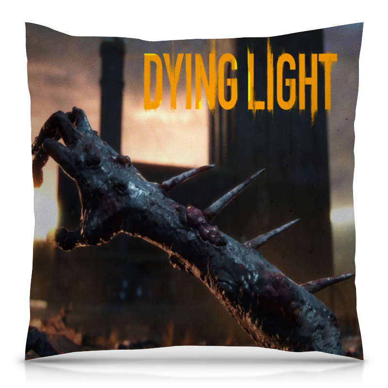 Printio Подушка 40x40 см с полной запечаткой Dying light