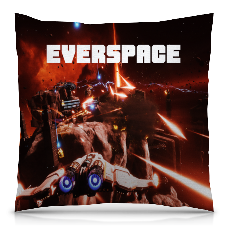 Printio Подушка 40x40 см с полной запечаткой Everspace