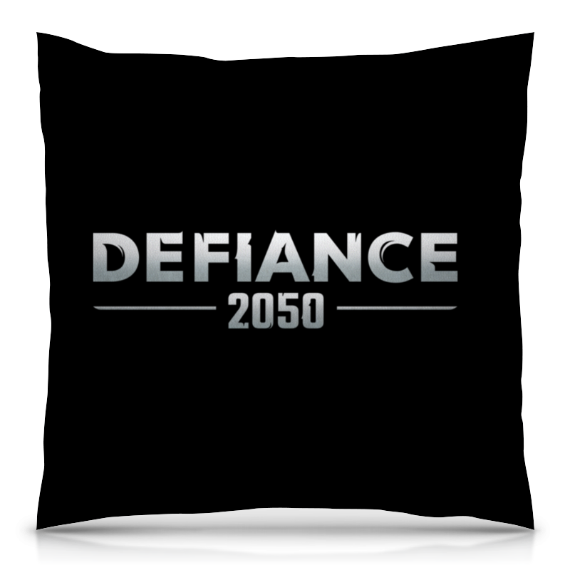 Printio Подушка 40x40 см с полной запечаткой Defiance 2050