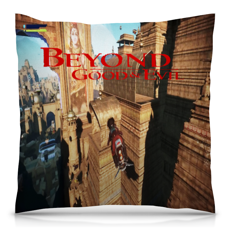 Printio Подушка 40x40 см с полной запечаткой Beyond good evil printio подушка 40x40 см с полной запечаткой evil genius