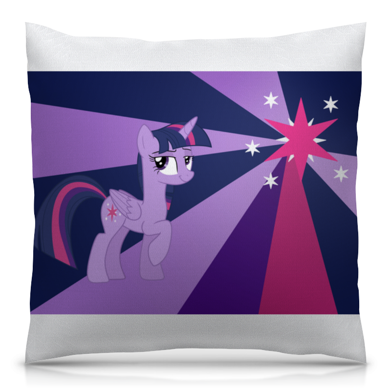 Printio Подушка 40x40 см с полной запечаткой Twilight sparkle color line printio подушка 40x40 см с полной запечаткой twilight sparkle color line