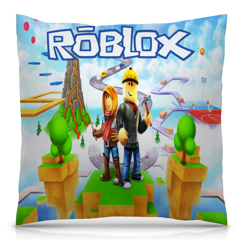 Printio Подушка 40x40 см с полной запечаткой Roblox