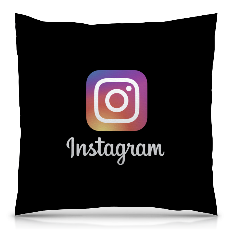 Printio Подушка 40x40 см с полной запечаткой Instagram printio подушка 40x40 см с полной запечаткой instagram