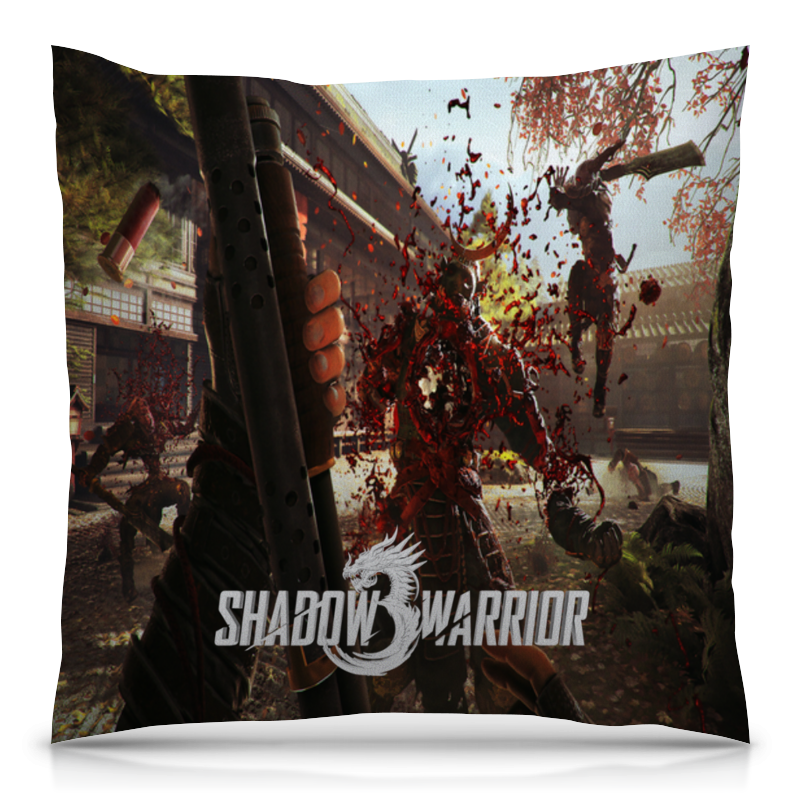 Printio Подушка 40x40 см с полной запечаткой Shadow warrior 3 printio подушка 40x40 см с полной запечаткой shadow warrior 3