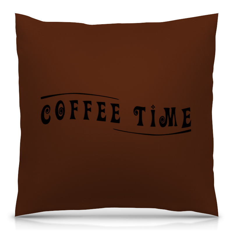 Printio Подушка 40x40 см с полной запечаткой Coffee time printio подушка coffee time