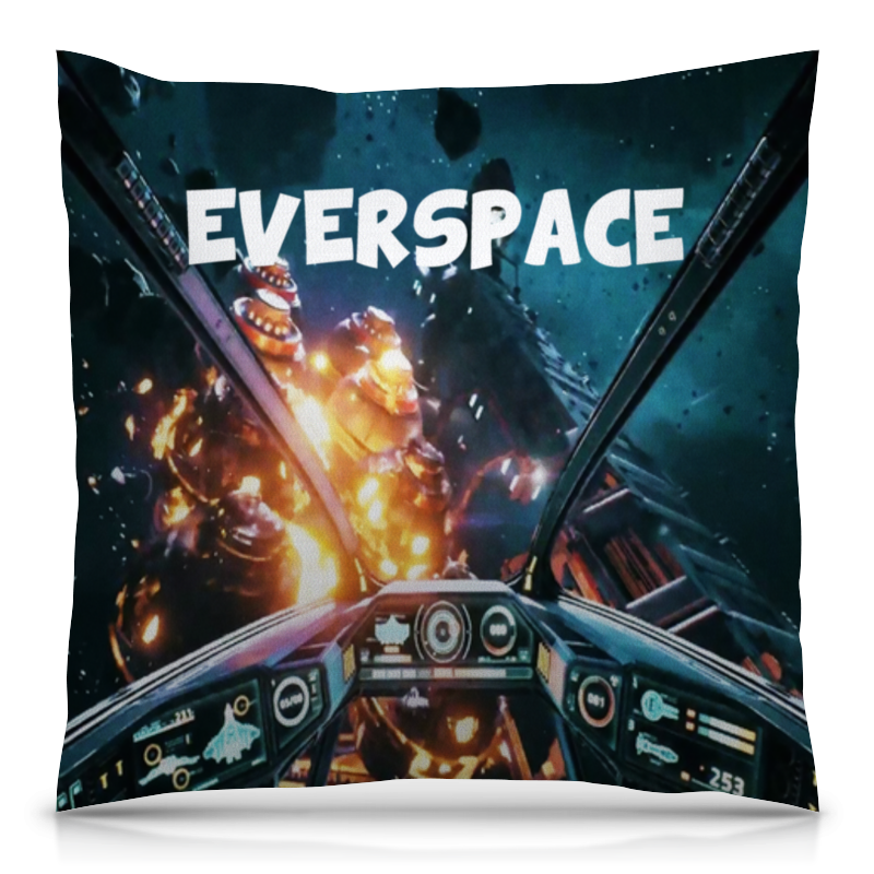 Printio Подушка 40x40 см с полной запечаткой Everspace