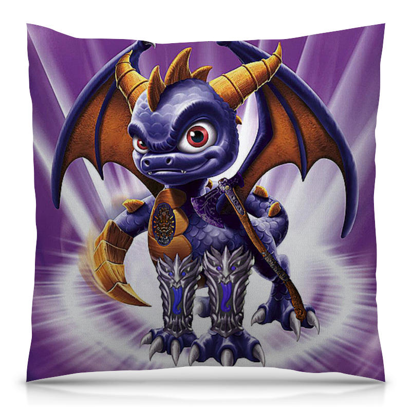 Printio Подушка 40x40 см с полной запечаткой Spyro the dragon