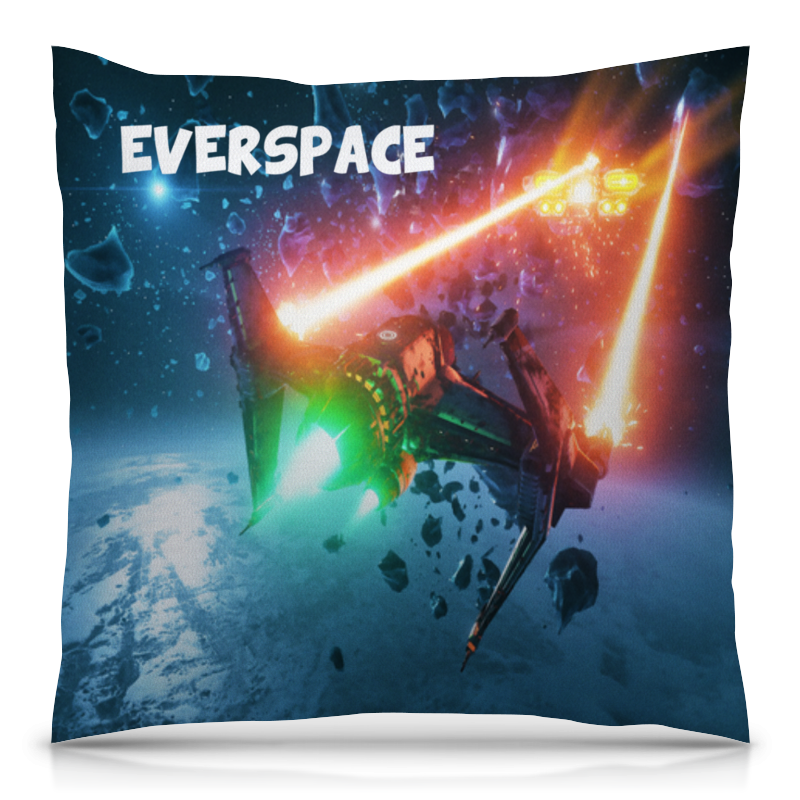 Printio Подушка 40x40 см с полной запечаткой Everspace