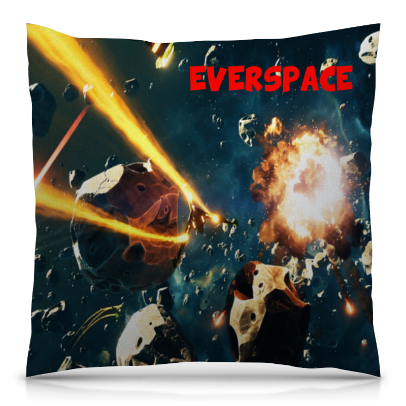 Printio Подушка 40x40 см с полной запечаткой Everspace