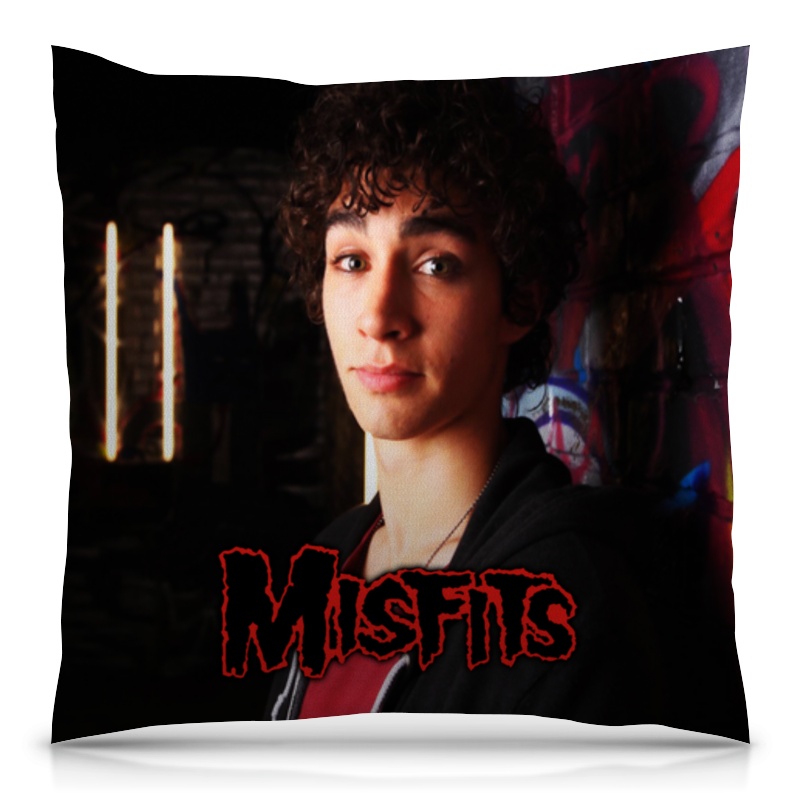 Printio Подушка 40x40 см с полной запечаткой Misfits