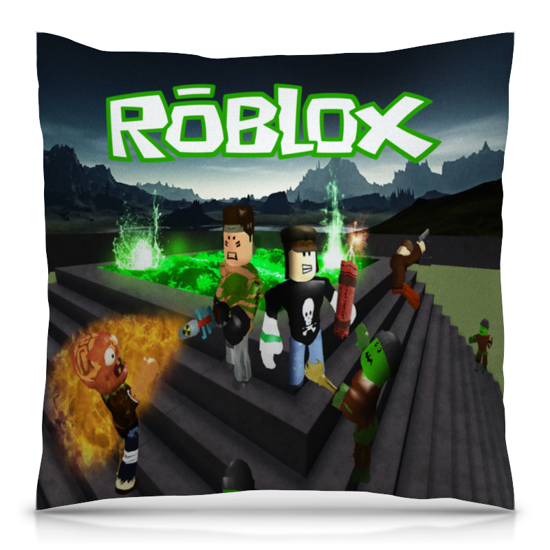 Printio Подушка 40x40 см с полной запечаткой Roblox printio подушка roblox