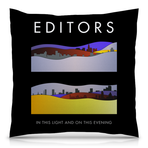 Заказать подушку в Москве. Подушка 40x40 см с полной запечаткой Editors от geekbox - готовые дизайны и нанесение принтов.