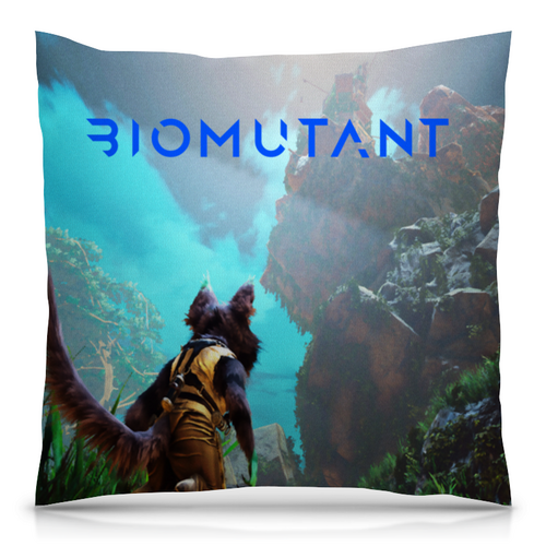 Заказать подушку в Москве. Подушка 40x40 см с полной запечаткой Biomutant от THE_NISE  - готовые дизайны и нанесение принтов.