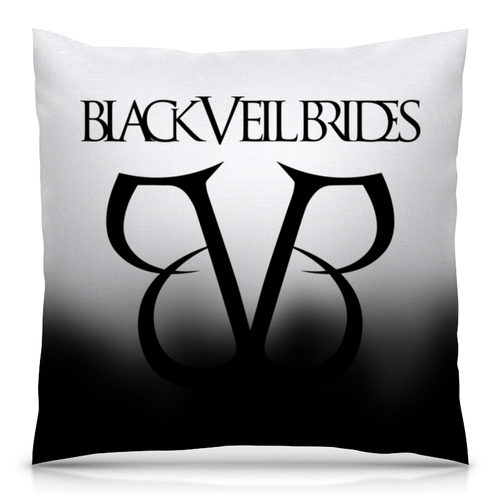 Заказать подушку в Москве. Подушка 40x40 см с полной запечаткой Black Veil Brides от geekbox - готовые дизайны и нанесение принтов.