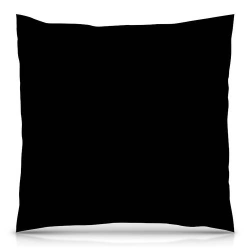 Заказать подушку в Москве. Подушка 40x40 см с полной запечаткой Чёрный котёнок. от lissaart@yandex.ru - готовые дизайны и нанесение принтов.