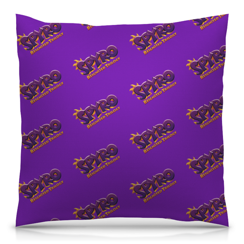 Заказать подушку в Москве. Подушка 40x40 см с полной запечаткой SPYRO THE DRAGON от robus - готовые дизайны и нанесение принтов.