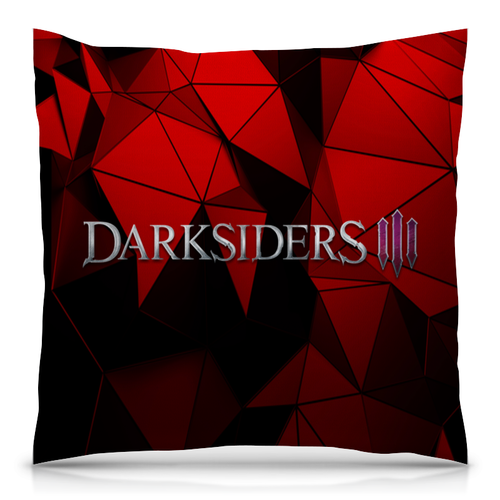 Заказать подушку в Москве. Подушка 40x40 см с полной запечаткой Darksiders от THE_NISE  - готовые дизайны и нанесение принтов.