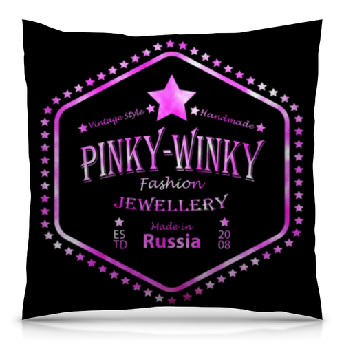 Заказать подушку в Москве. Подушка 40x40 см с полной запечаткой Pinky-Winky подушечка от Pinky-Winky - готовые дизайны и нанесение принтов.