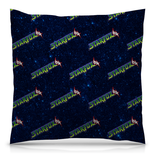 Заказать подушку в Москве. Подушка 40x40 см с полной запечаткой STAR FOX от robus - готовые дизайны и нанесение принтов.