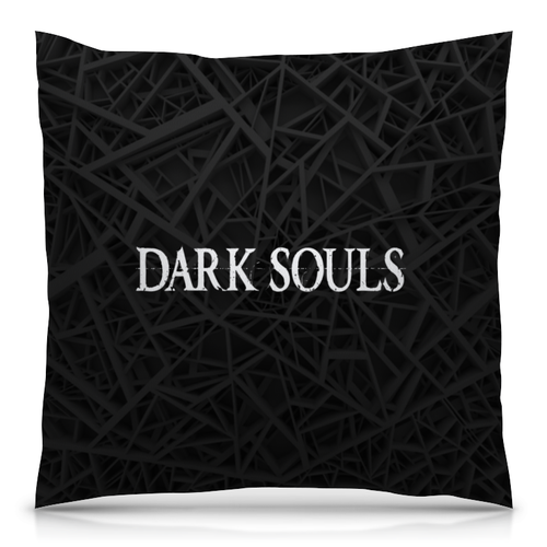 Заказать подушку в Москве. Подушка 40x40 см с полной запечаткой Dark Souls от THE_NISE  - готовые дизайны и нанесение принтов.