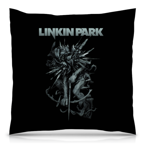 Заказать подушку в Москве. Подушка 40x40 см с полной запечаткой Linkin Park от geekbox - готовые дизайны и нанесение принтов.