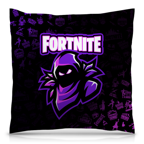 Заказать подушку в Москве. Подушка 40x40 см с полной запечаткой FORTNITE от geekbox - готовые дизайны и нанесение принтов.