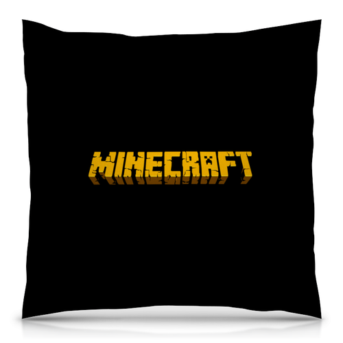Заказать подушку в Москве. Подушка 40x40 см с полной запечаткой Minecraft от THE_NISE  - готовые дизайны и нанесение принтов.