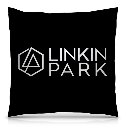 Заказать подушку в Москве. Подушка 40x40 см с полной запечаткой Linkin Park от THE_NISE  - готовые дизайны и нанесение принтов.