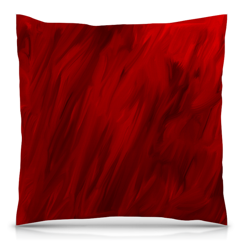 Заказать подушку в Москве. Подушка 40x40 см с полной запечаткой Красные краски от THE_NISE  - готовые дизайны и нанесение принтов.