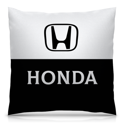 Заказать подушку в Москве. Подушка 40x40 см с полной запечаткой Honda от THE_NISE  - готовые дизайны и нанесение принтов.